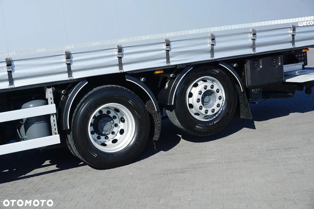 DAF XF / 480 / ACC / EURO 6 / SSC / FIRANKA + WINDA / DŁ. 8,9 M / 22 PALETY - 19