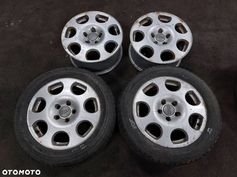FELGI ALUMINIOWE 4 SZT 8E0601025F 5x112 7Jx16 ET42 FI57,1 AUDI - 1