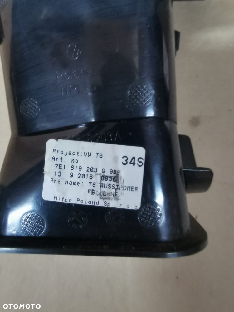Vw T6 kratka nawiewu 7E1819203G - 3