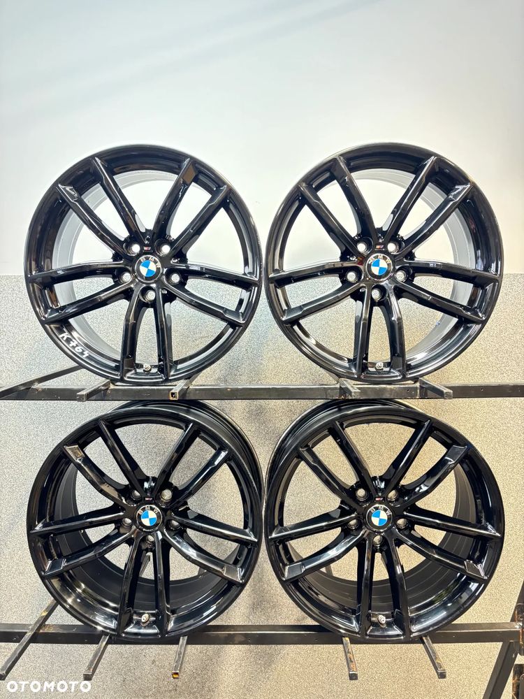 4 FELGI ALU. BMW SERII 5 MODEL G30, G31 ,  M-PAKIET  18'' 8J ET30 NR. FABR. 8093915 BLA - 1