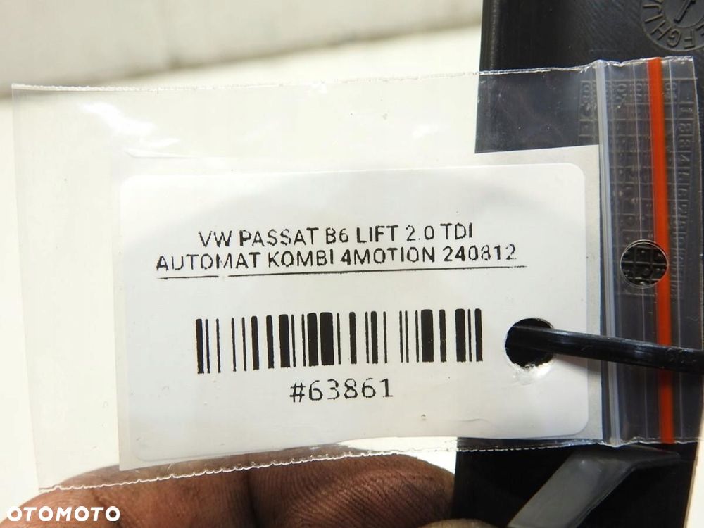 OSŁONA SŁUPKA A LEWA VW PASSAT B6 LIFT 3C0868237 3AA868237 - 4