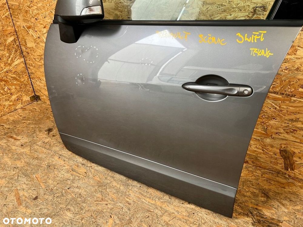 Drzwi PRZEDNIE LEWE lewy przód RENAULT SCENIC 3 III LIFT Lakier: TEKNG - 2