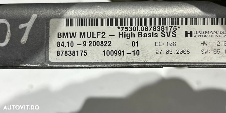 Modul bluetooth 9200822-01 BMW Seria 5 E60/E61 [facelift] [2007 - 201 - 3