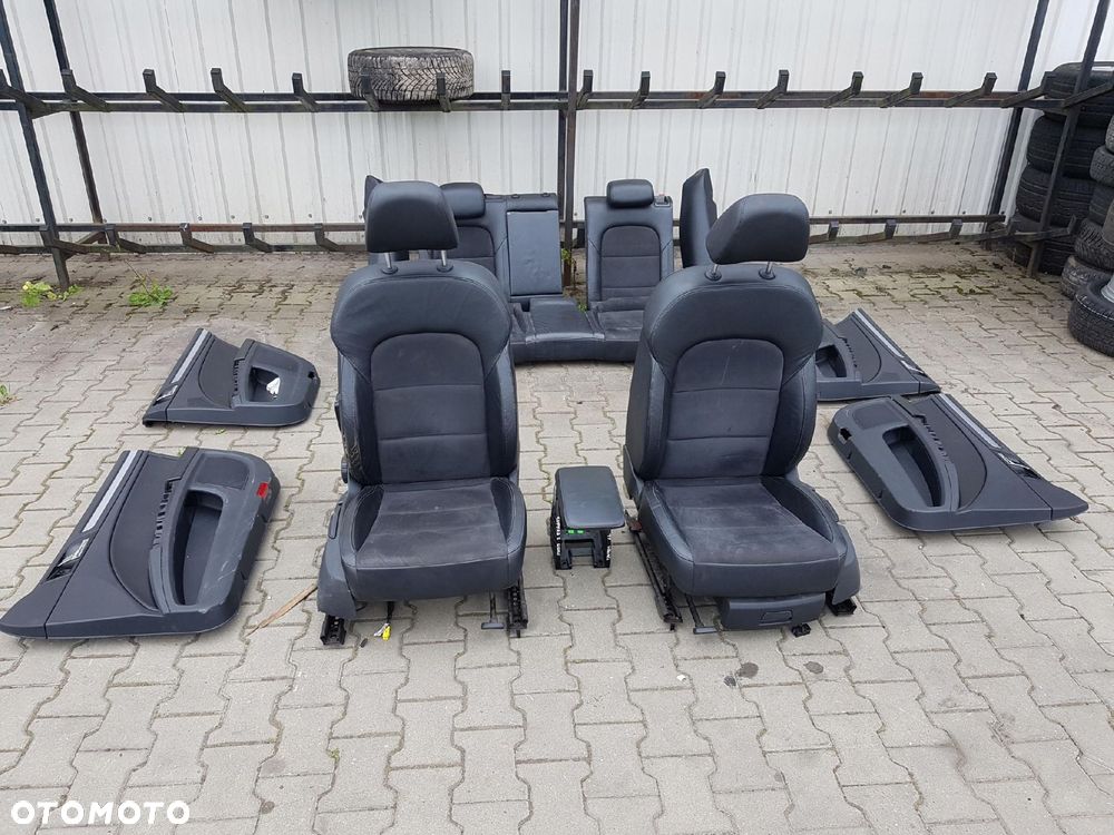 SKODA SUPERB II 08r- SEDAN FOTELE KANAPA ALCANTARA - 1