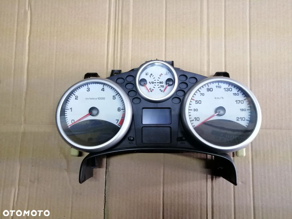 Peugeot 207 1.4 VTi  8FS zestaw startowy komputer  Bosch 0261201863 BSi BSM stacyjka immo klucze licznik i inne - 33