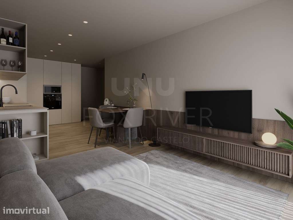 Apartamento T1 COM VARANDA E VISTA PARA PISCINA à venda no Acrescen... - Grande imagem: 2/15