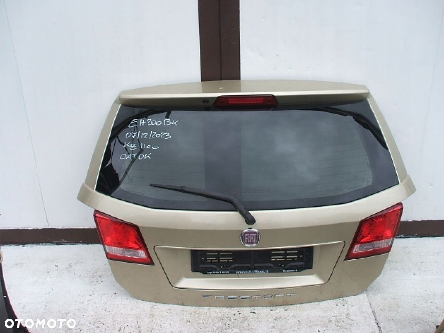 FIAT FREEMONT KLAPA TYŁ BAGAŻNIKA ZDERZAK TYLNY - 2