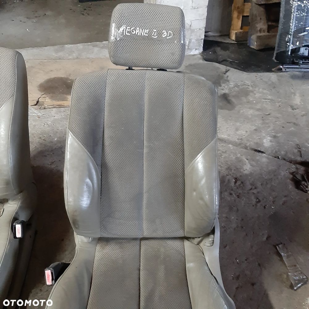 Fotel Prawy Pasażera Kanapa Megane 2 II 3D Półskóra - 6
