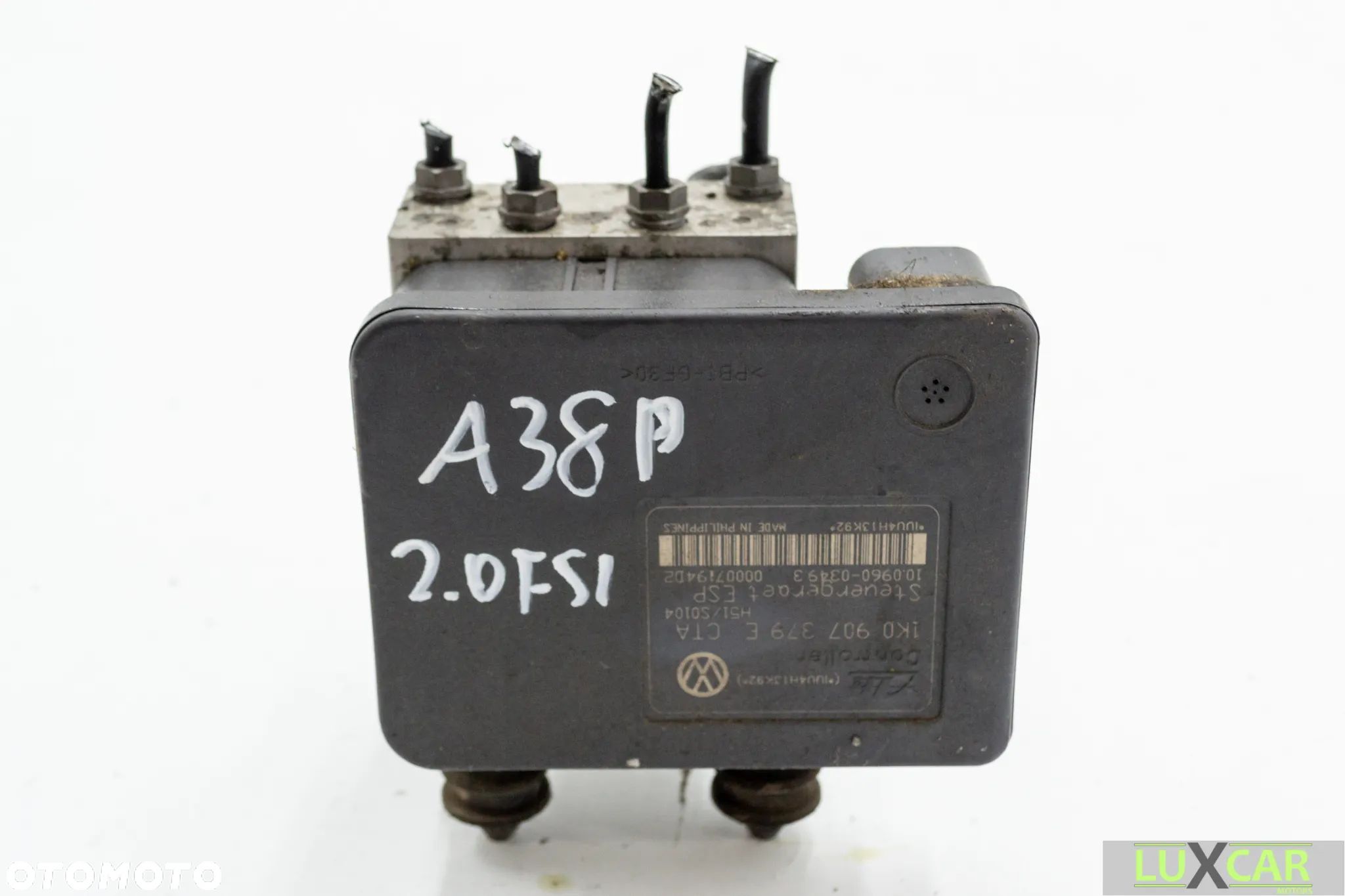 AUDI A3 8P 2.0 TFSI POMPA HAMULCOWA STEROWNIK ABS 1K0907379E 1K0613517C GORLICE - 1