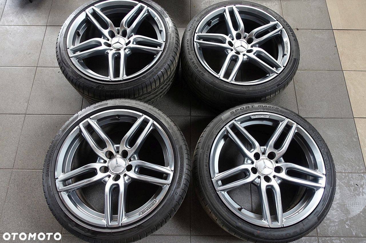 Mercedes w176 KOŁA FELGI OPONY 2024r 18 c-klasa w205 AMG 8x18 9x18 w117 CLA - 1
