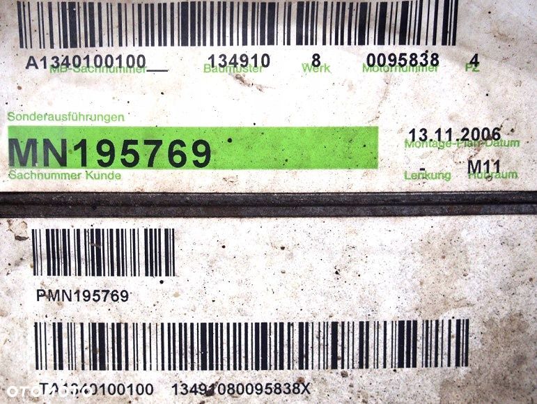 silnik mitsubishi colt vi z30 / smart 454 1.1 / 75km. 3a91 mn195769 134910 - 6