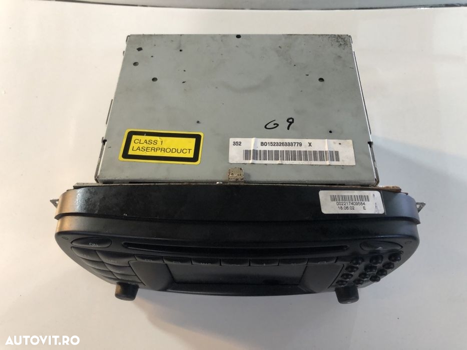 Navigatie gps mercdes sl 350 500 55 Amg R230 Display Cd radio bosch - 3