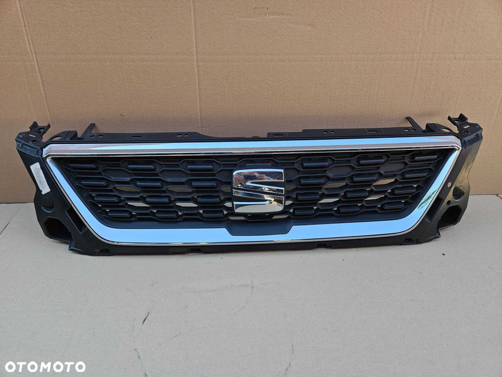 SEAT IBIZA 5 V 17- grill gril atrapa zderzaka chrom kratka 6F0853654D - 5