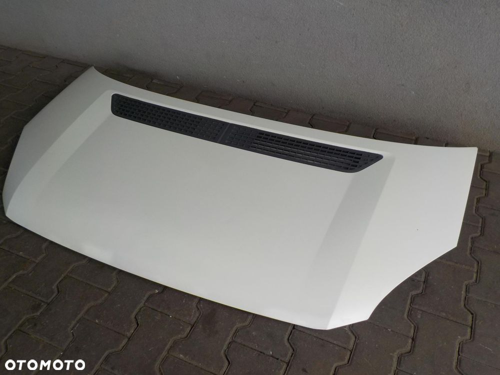 VW CRAFTER 06- MASKA KLAPA POKRYWA PRZÓD BIAŁA - 3