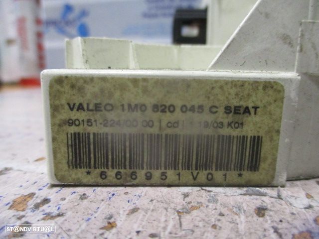 Comando Sofagem 901512240000 1M0820045C SEAT LEON  1M 2003 1.9TDI 110CV 5P PRETO - 4