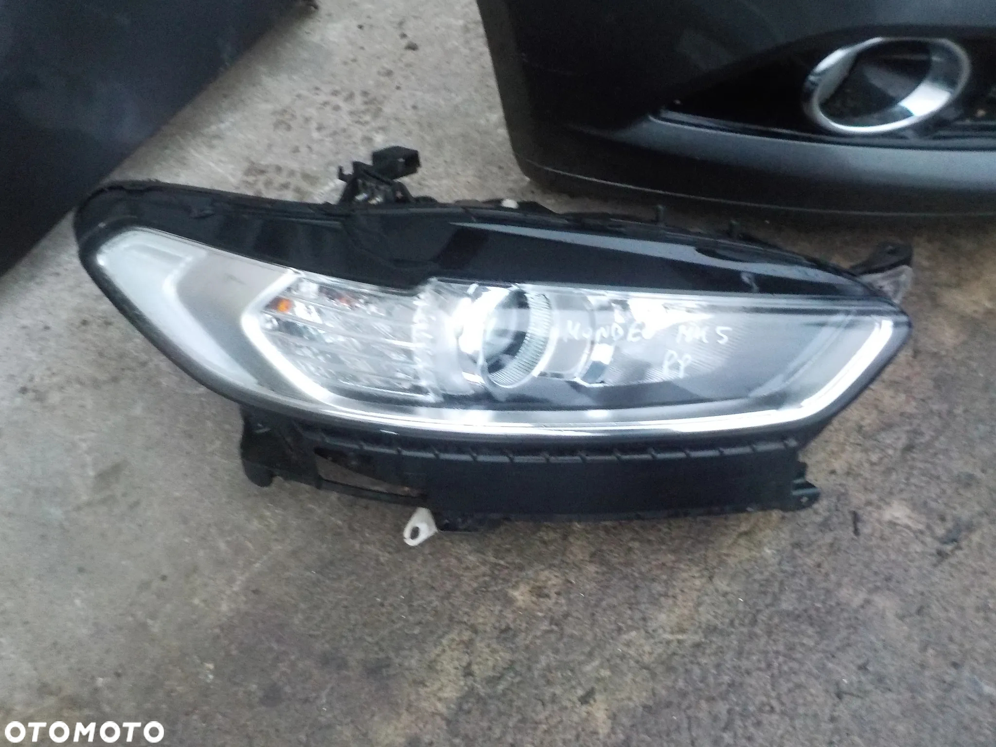 FORD MONDEO MK5 2.0 TDCI PRZÓD MASKA ZDERZAK BŁOTNIKI PAS PRZEDNI Z CHŁODNICAMI LAMPY UK - 6