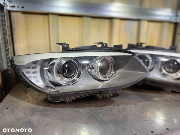 Lampy Lewa + Prawa przód przednie Coupe Cabrio e92 e93 lift lci xenon jak Nowe !!! Europa