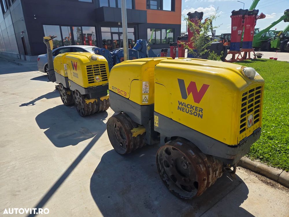 Wacker PICIOR DE OAIE 1,5t, RADICOMANDA, Wacker Neuson RTSC3, 2018, 518h, latime tambur 0,8m, lungime 1,9m, motor Kohler 20CP, Inaltime 1,2m, posibilitate leasing 2 ani, STARE FOARTE BUNA rulat in Germania-PROMOTIE 11.900 EUR+tva - 4