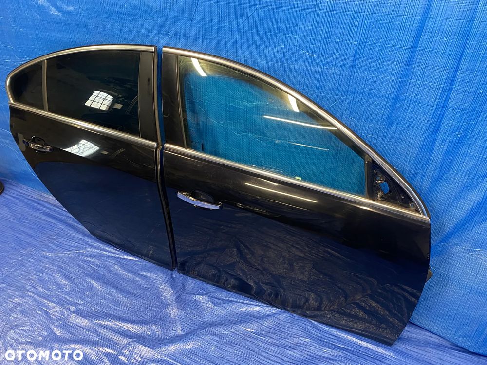 DRZWI PRAWE PRAWY PRZÓD PRZEDNIE TYŁ TYLNE KOMPLETNE OPEL INSIGNIA A HB SEDAN 11R ; CZARNE LAKIER Z20R ORYGINAŁ EUROPA - 5