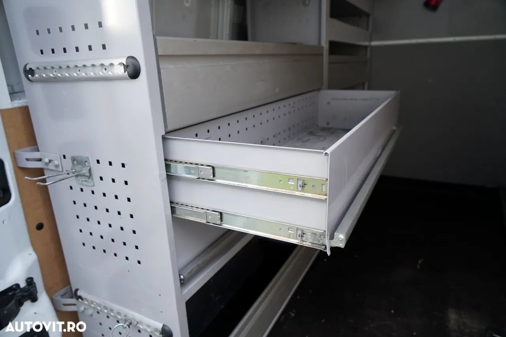 Renault MASTER / TABLĂ / FUGOANĂ / CABINĂ MIXĂ 7 LOCURI / CAROSERIE / RAFTURI - 18