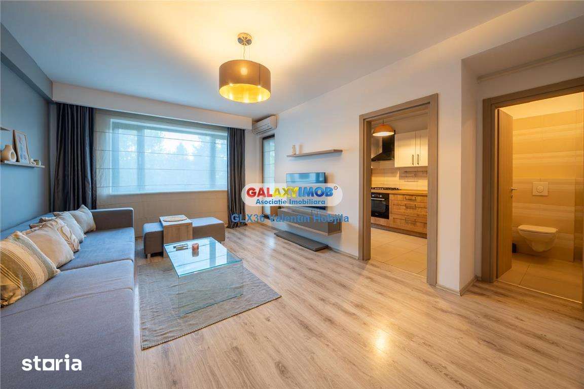 Inchirie apartament 3 camere mobilat utilat Baneasa Greenfield — fotografia 3
