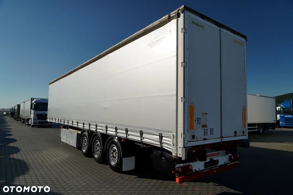 Fruehauf FIRANKA / STANDARD / KOSZ NA PALETY /  MOCNA PODŁOGA SZYNA DESKA / SAF - 4