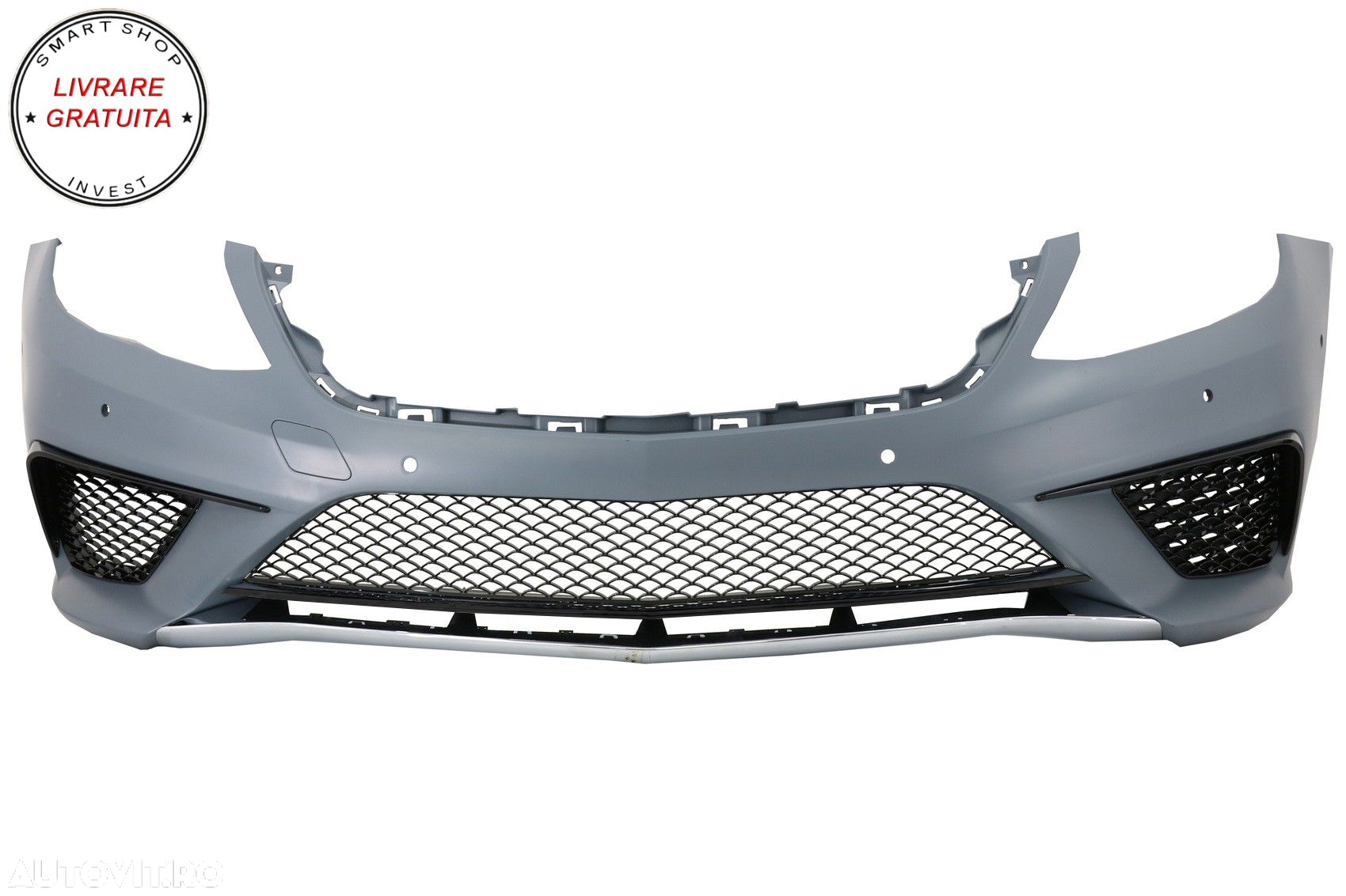 Pachet Exterior Mercedes S-Class W222 (2013-06.2017) S63 Design cu Praguri lateral- livrare gratuita - 2