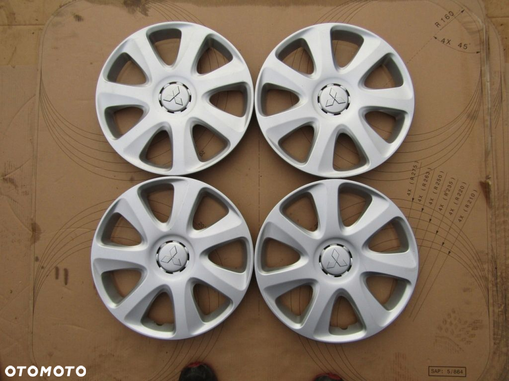4x Kołpaki Oryginalne 16 Mitsubishi ASX Lancer Outlander 5x114,3 - 3