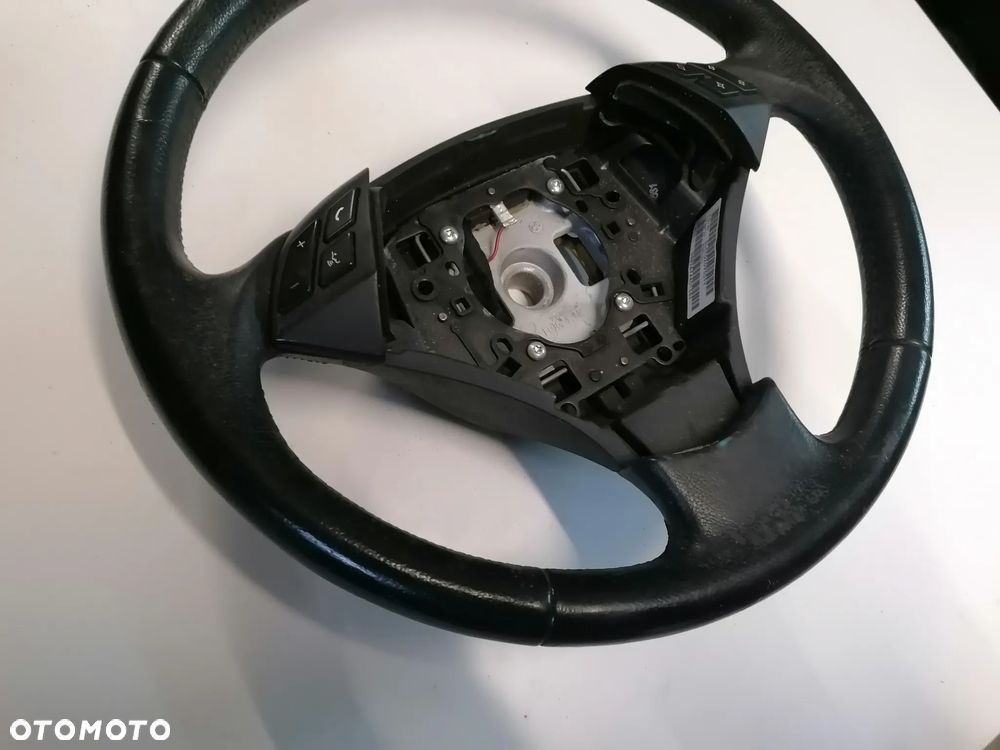 BMW 5 E60 E61 03- KIEROWNICA MULTIFUNKCJA SKÓRZANA - 4