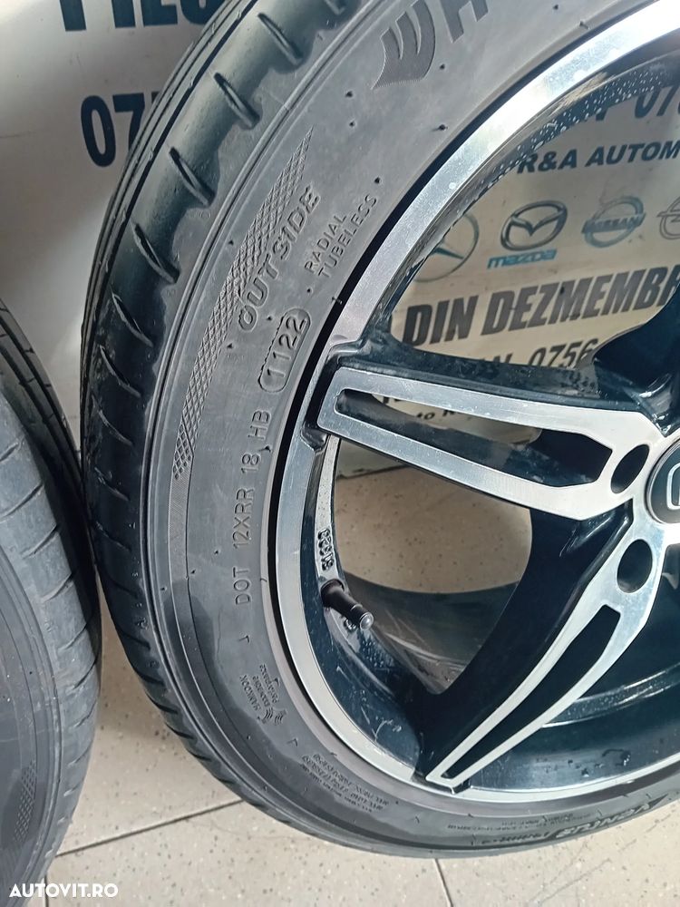 Jante Honda Accord R17 225/45R17 Anvelope Vara Hankook DOT 1122 Foarte Bune 5X114.3 - 8