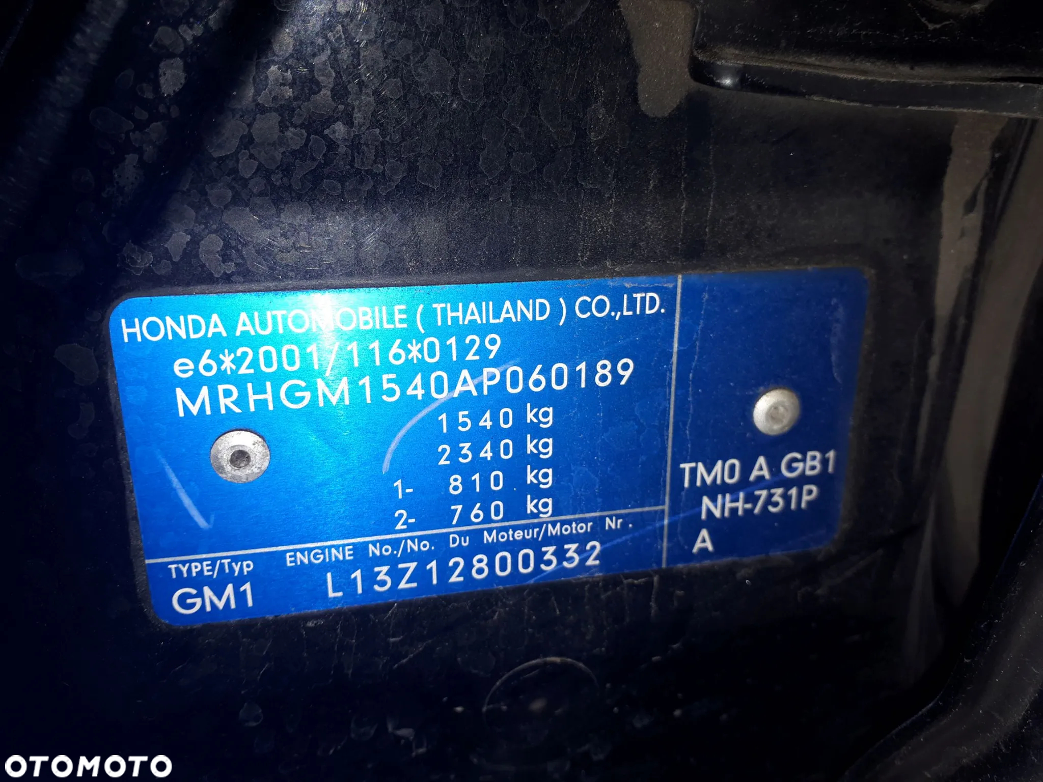 HONDA CITY V GM2 08-11 1.3 16V ALTERNATOR - 24
