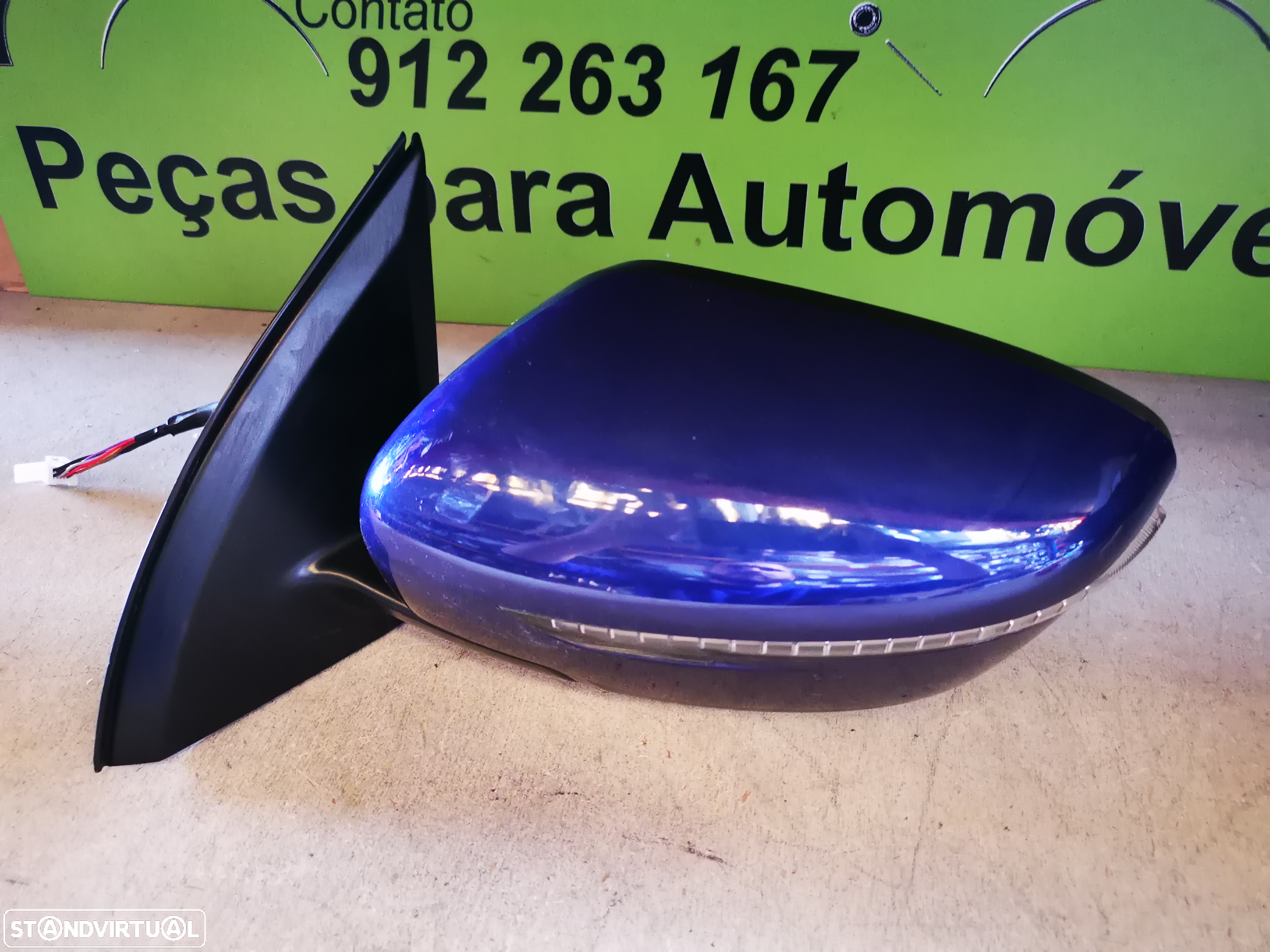 NISSAN QASHQAI J11 RETROVISOR ESQUERDO - ER163 - 3