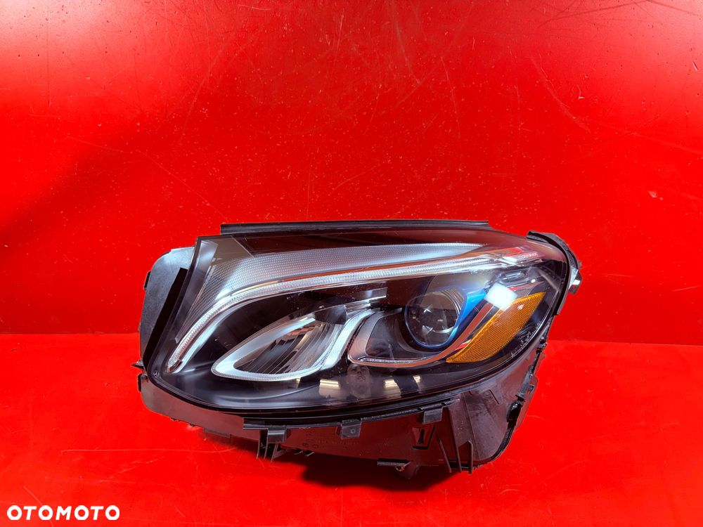 LAMPA LEWA MERCEDES GLC W253 A253 FULL LED HYBRYDA BDB USA - 1