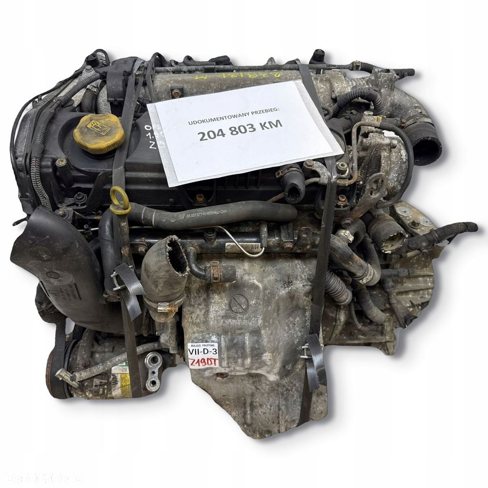 SILNIK Z19DT Saab 93 9-3 II 1.9 TiD 120KM diesel kompletny 204 803km - 1