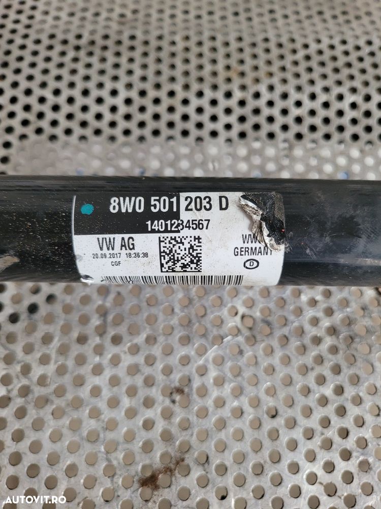 Planetara Stanga Spate Audi A4 B9 A5 8W B9 Quattro An 2016-2020 Cod 8W0501203D - 6