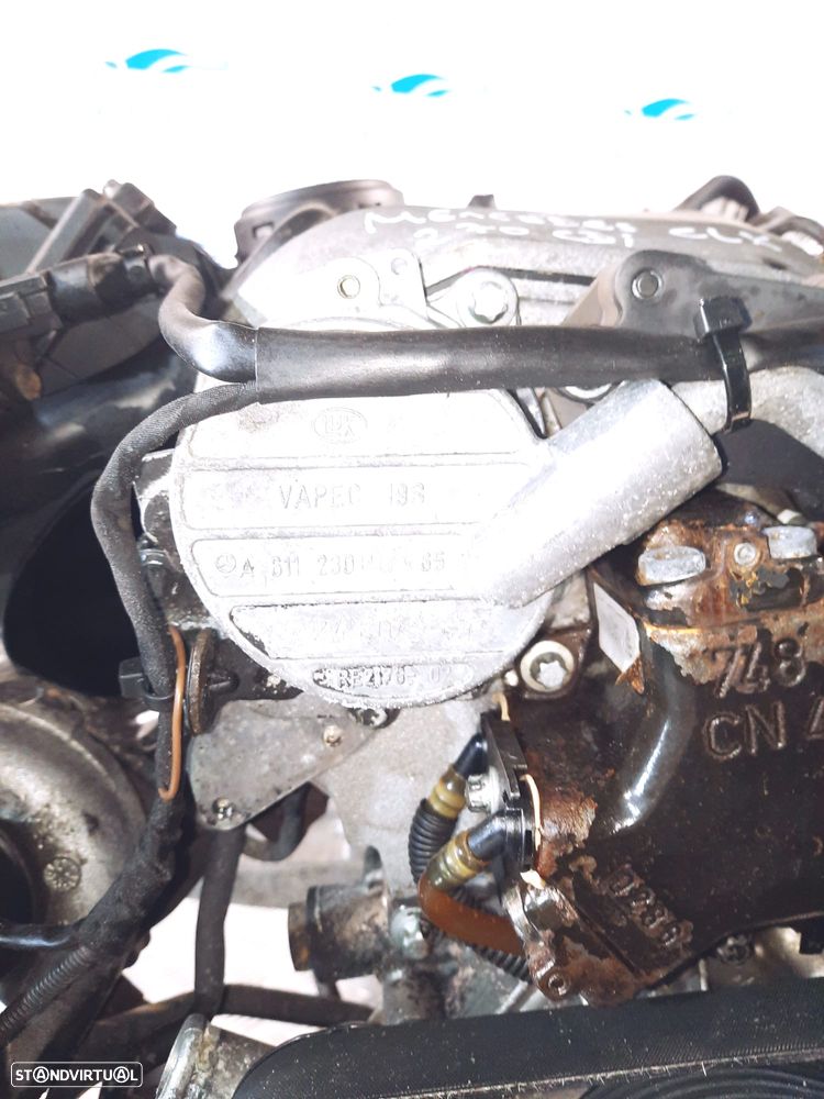 MOTOR ENGINE COMPLETO MERCEDES BENZ CLASS CLK C209 W209 270 CDI 20V 170CV OM612967 612967 MOTOR ARRANQUE ALTERNADOR COMPRESSOR AR CONDICIONADO BOMBA DIRECAO DIREÇÃO TURBO INJETOR INJETORES - 8