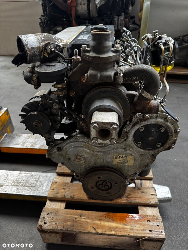 Silnik Perkins 1673/2100, 4 cylindrowy, diesel, wózek widłowy, koparka, ładowarka - 4