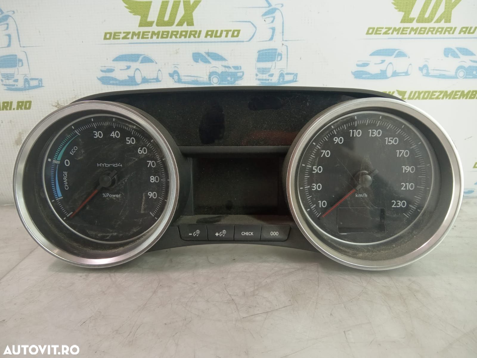 Ceasuri de bord 9678558780 Peugeot 208 1 [2012 - 2016] - 1