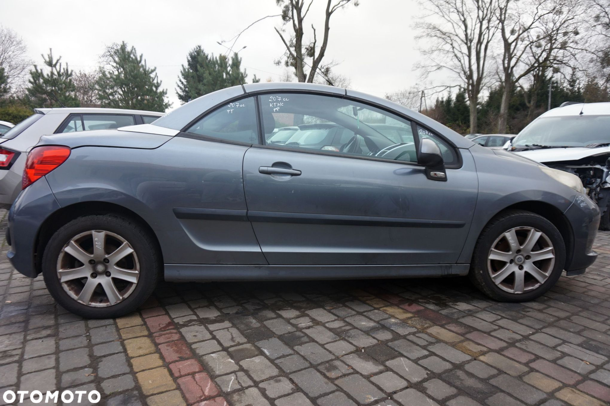 PEUGEOT 207 CC CABRIO 2008 KTHC 1.6 VTI EP6 120KM 20CQ46 SZARY na części - 6