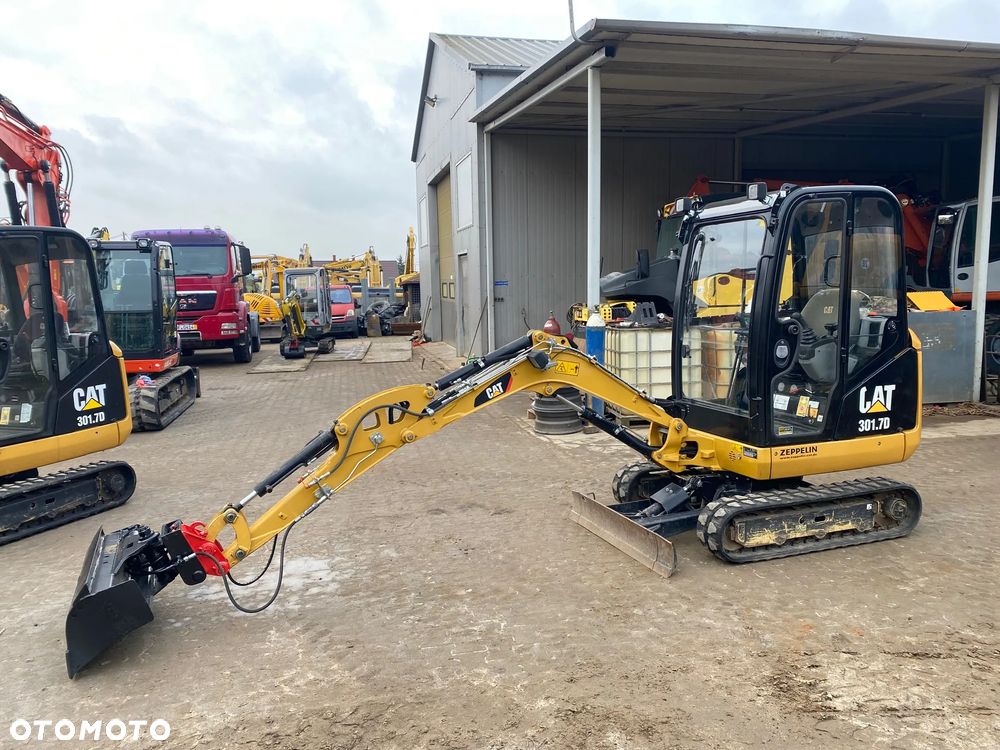 Caterpillar CAT 301.7D, 2018 ROK, 1760 MTH, Z NIEMIEC, DŁUŻSZY ZASIĘG, ROZSUWANE PODWOZIE, - 2