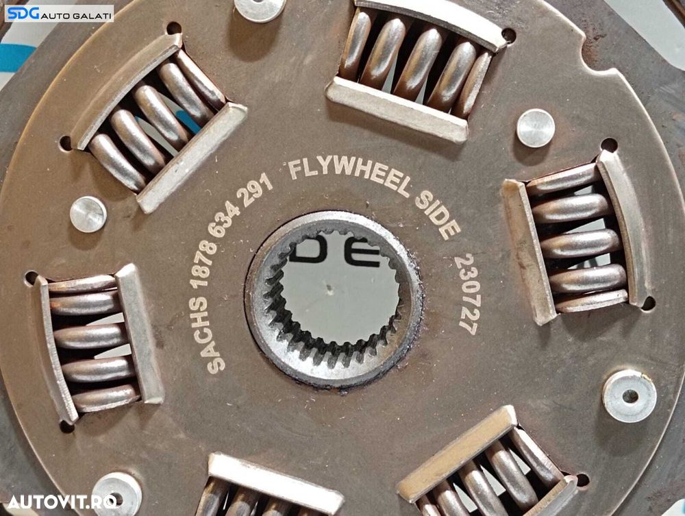 Kit Ambreiaj Volanta Masa Simpla Disc Placa Presiune Seat Ibiza 4 1.2 AZQ BZG 2002 - 2008 Cod 03D105271 3082000797 1878634291 [M7076] - 6