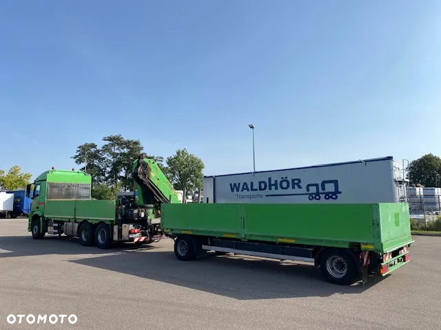 Mercedes-Benz Arocs 2551 6x4 skrzynia / żuraw HMF 4020-k5 /sterowany radiowo/ 2014 r z Niemiec - 22
