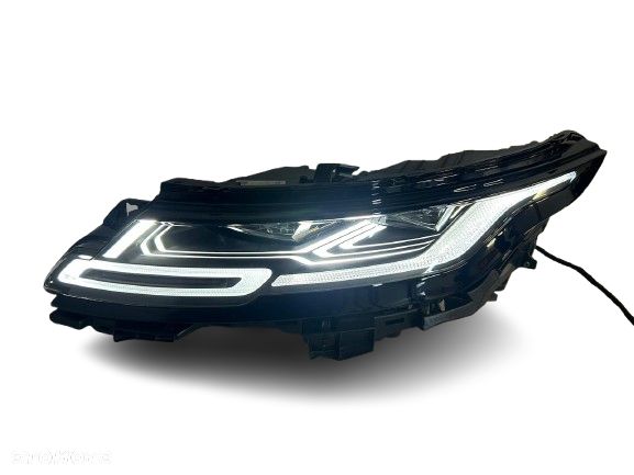 RANGE ROVER EVOQUE II L551 LAMPA REFLEKTOR PRZÓD PRZEDNIA LEWA HIGH LED PRZETWORNICA KOMPLETNA ORYGINAŁ - 1