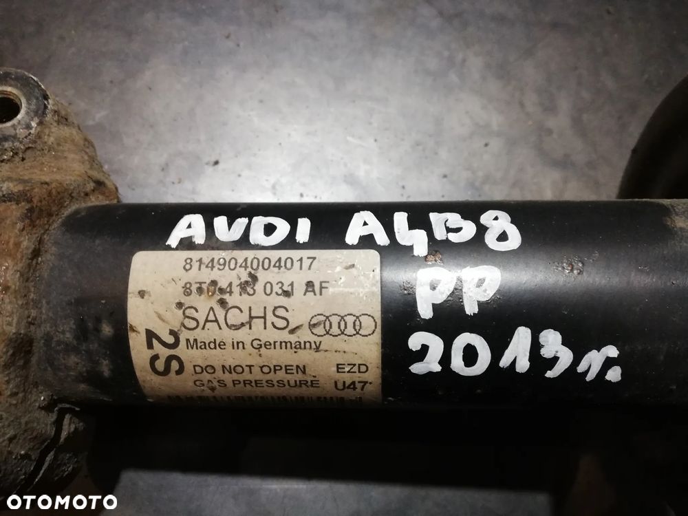 AMORTYZATOR PRZÓD Lewy Prawy 8T0413031AF Audi A4 B8 - 2