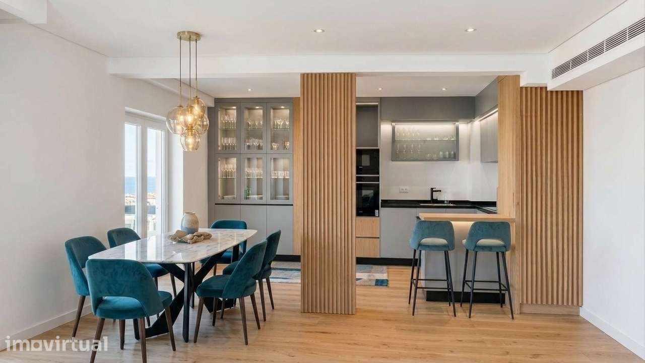 Apartamento T3 com acabamentos de luxo, em Cascais - Grande imagem: 3/25