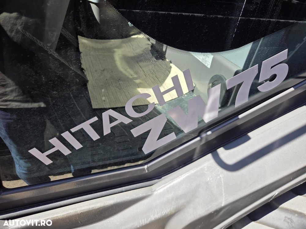 Hitachi ZW75-6, 2023, 151h, EX DEMO, 6 tone, ridica 2,4tone la 3,2m, Cupla rapida, CUPA 1mc, FURCI, articulat, transmisie 4x4, Deutz 75CP, 2 locuri, produs in Germania, posibilitate leasing 4 ani-PROMOTIE 51.900 EUR+Tva - 25