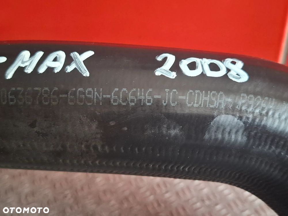 Rura przewód intercoolera  Ford S-MAX 2,5 T 2008 rok nr 6G9N6C646JC - 2