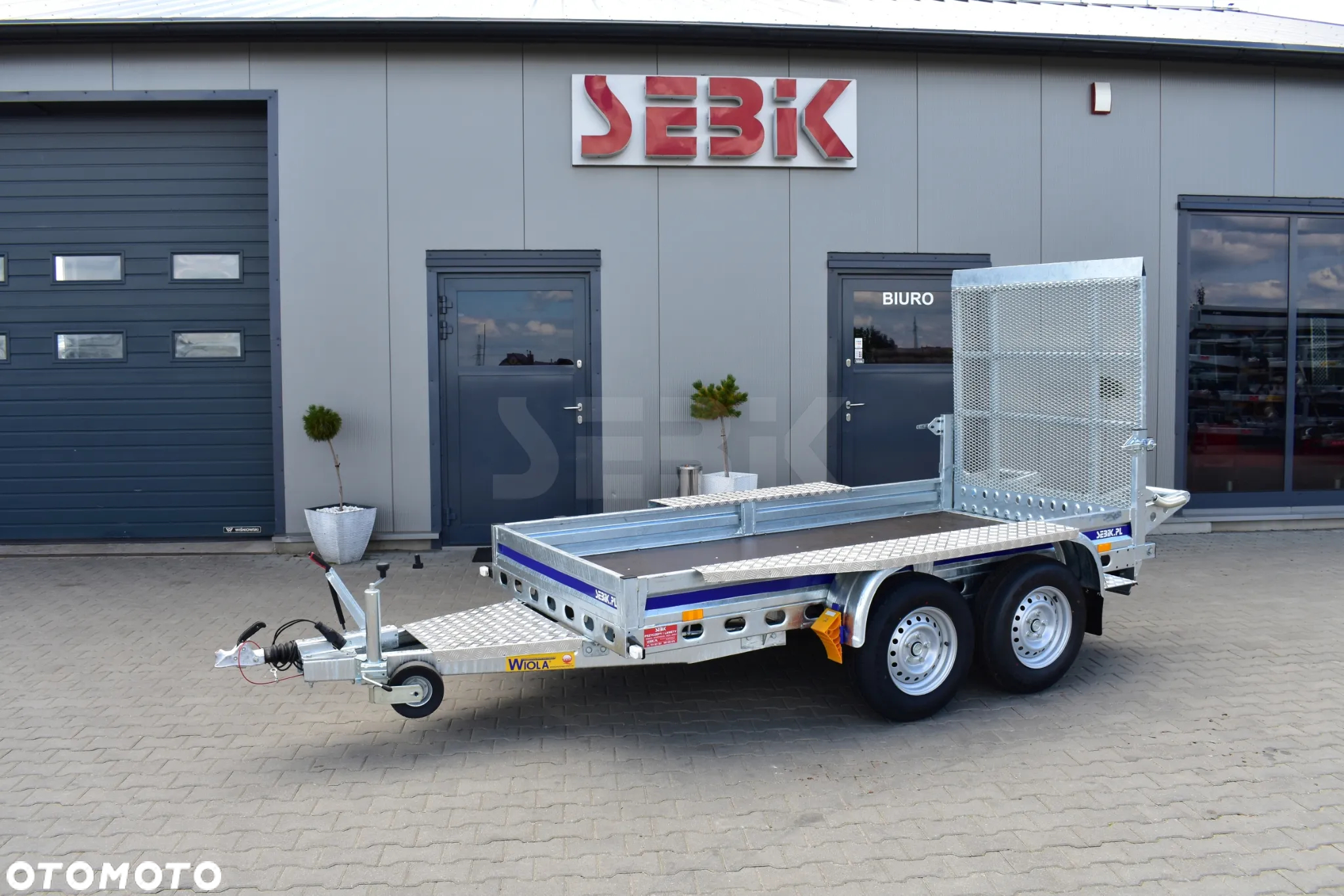 Inny WIOLA B2730 Trap lub najazdy. Transport minikoparki. - 5