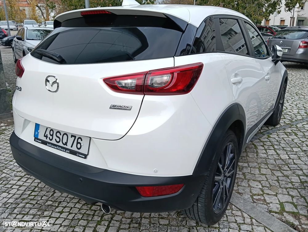 Mazda CX-3 1.5 Sky.Excellence HT Leather White Navi - 4