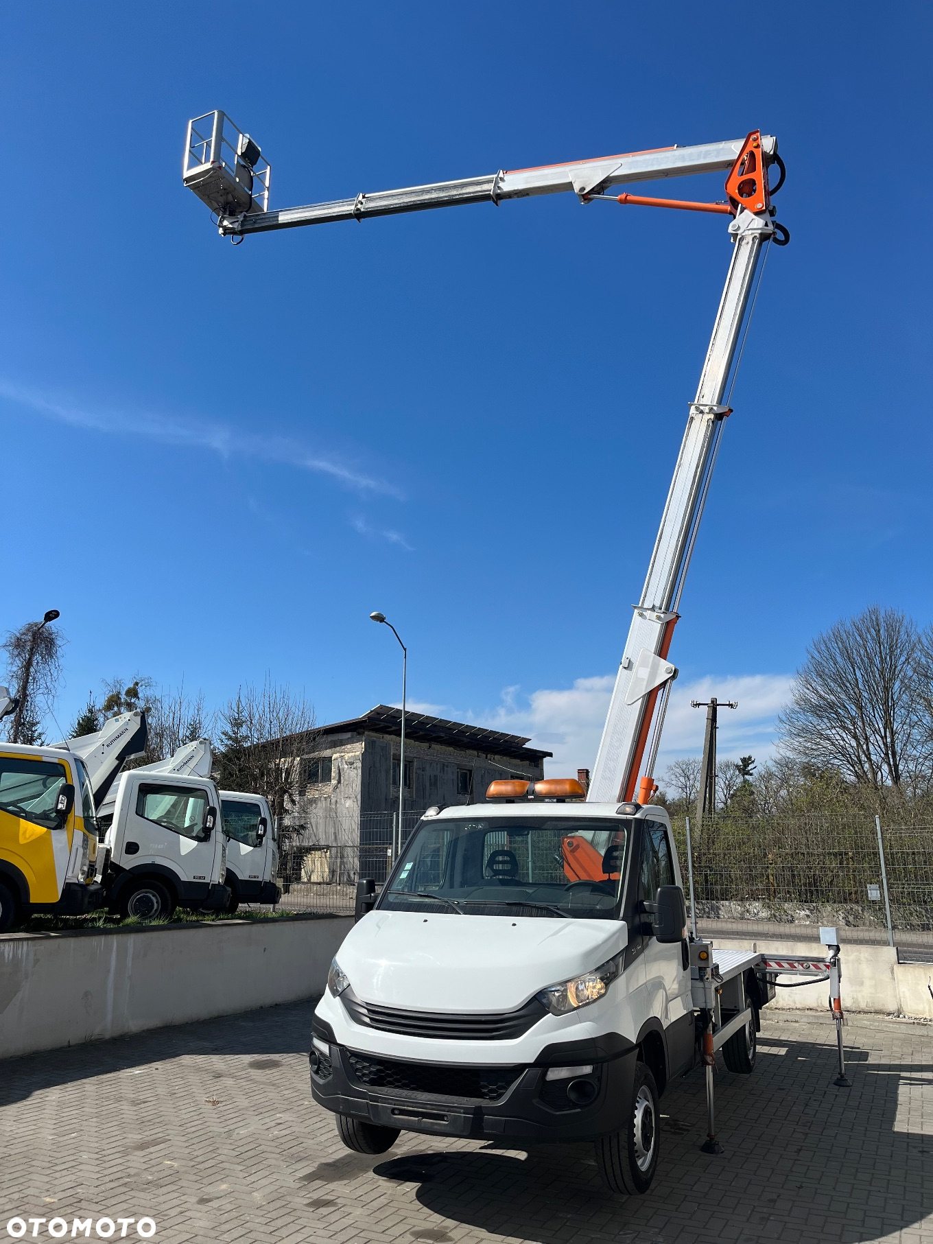 Iveco Podnośnik Koszowy Zwyżka 21 Metrów Multitel Mx210 MT182 UDT BDB Stan jak Wumag Ruthmann GSR - 11